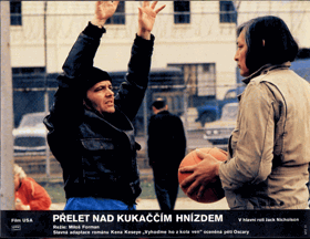 Fotoska - Přelet nad kukaččím hnízdem - Jack Nicholson - režie Miloš Forman