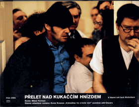 Fotoska - Přelet nad kukaččím hnízdem - Jack Nicholson - režie Miloš Forman