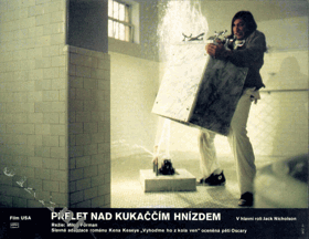 Fotoska - Přelet nad kukaččím hnízdem - Jack Nicholson - režie Miloš Forman